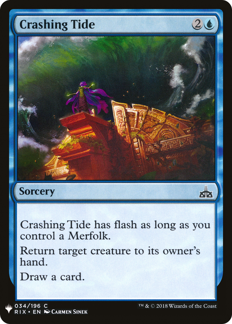 Crashing Tide (LIST-RIX-34) -