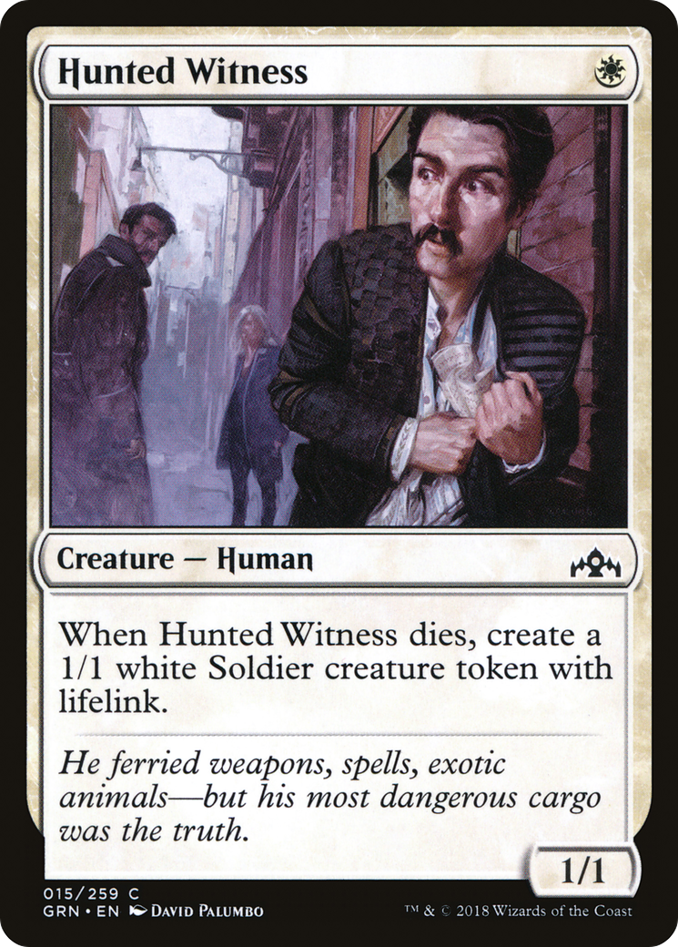 Hunted Witness (GRN-015) -  Foil