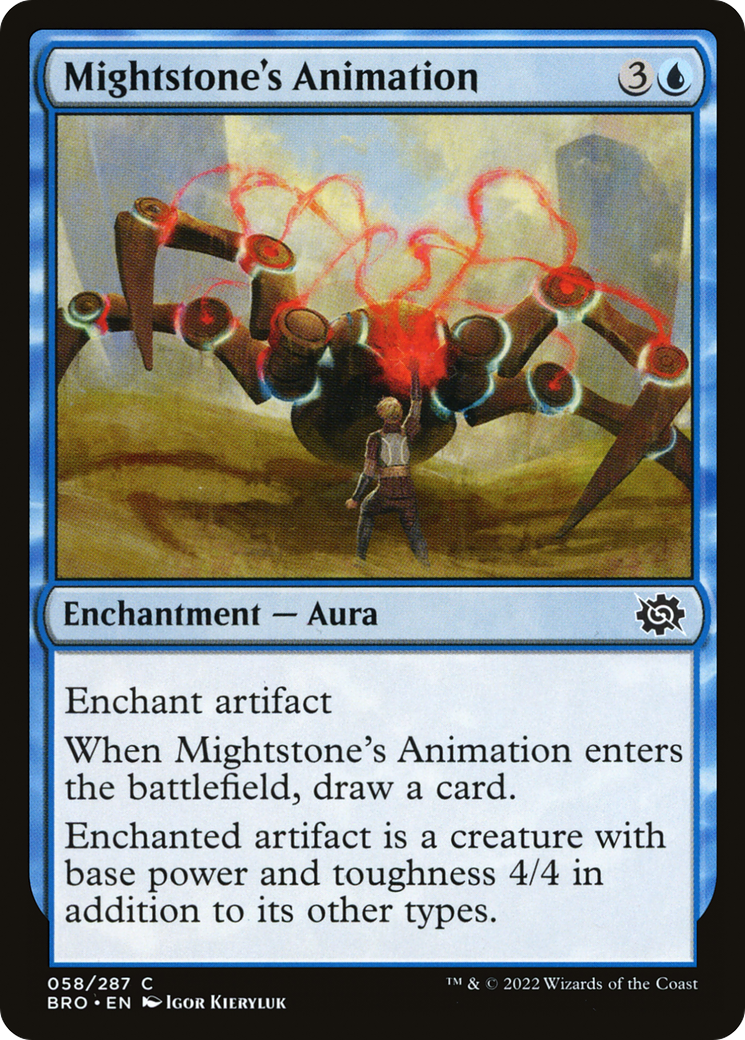 Mightstone's Animation (BRO-058) -  Foil