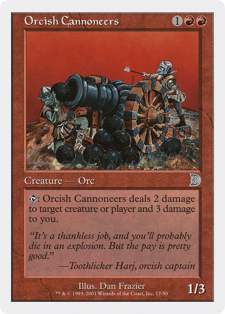 Orcish Cannoneers (DKM-017) -