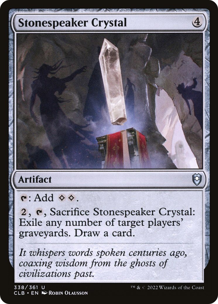 Stonespeaker Crystal (CLB-338) -