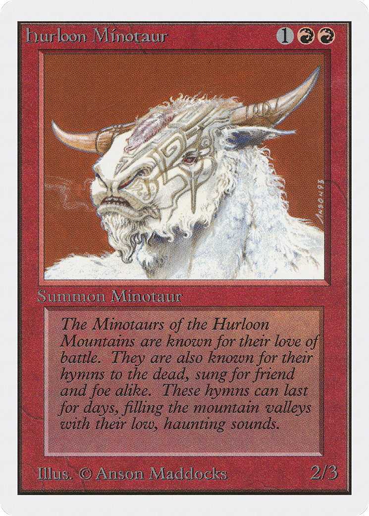 Hurloon Minotaur (2ED-159) -