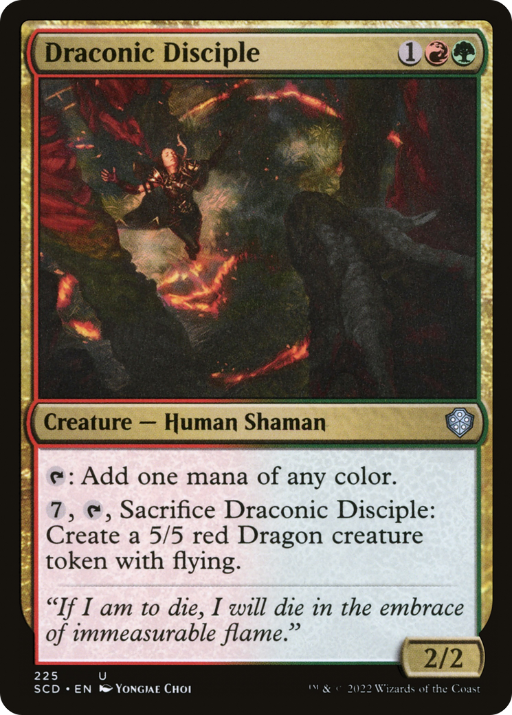 Draconic Disciple (SCD-225) -