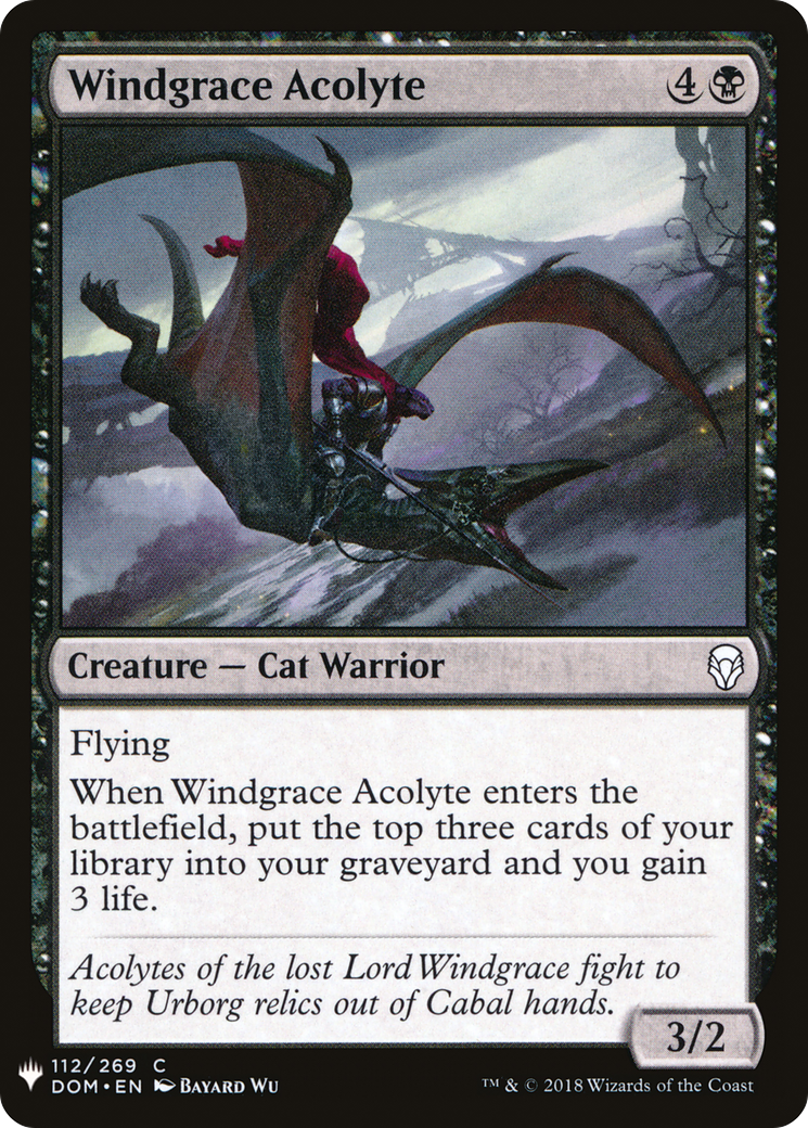 Windgrace Acolyte (LIST-DOM-112) -