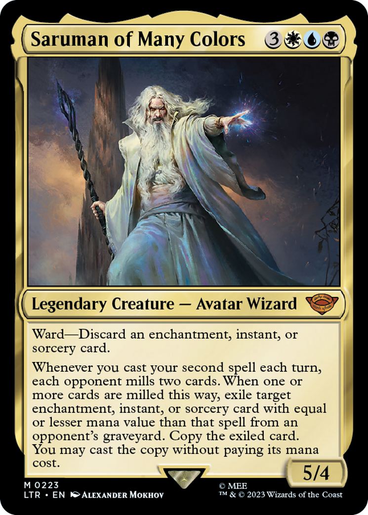 Saruman of Many Colors (LTR-223) -  Foil