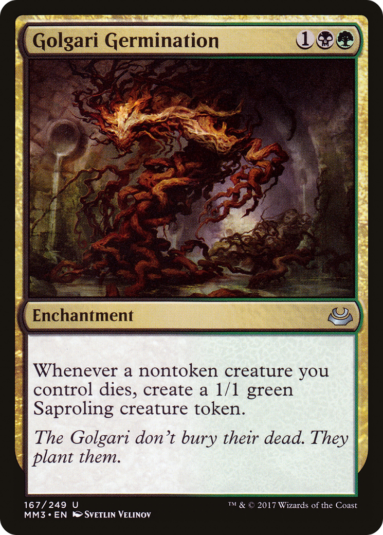 Golgari Germination (MM3-167) -  Foil