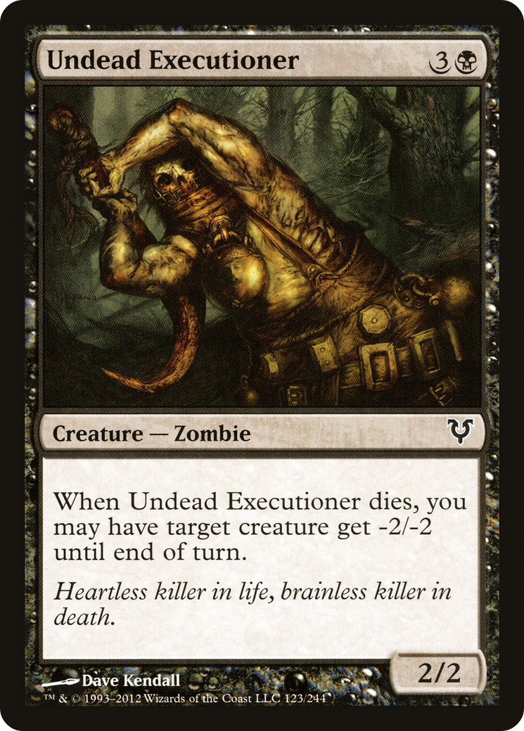 Undead Executioner (AVR-123) -  Foil