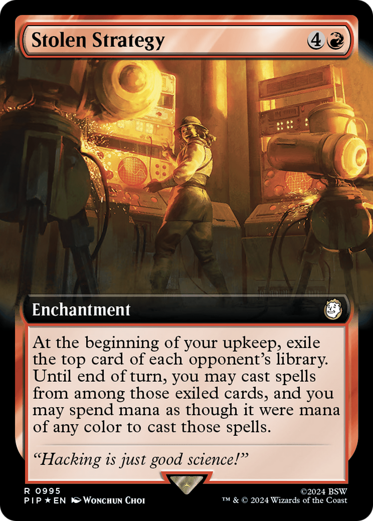 Stolen Strategy (PIP-995) - : (Extended Art) Foil