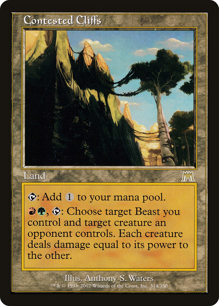 Contested Cliffs (ONS-314) -  Foil