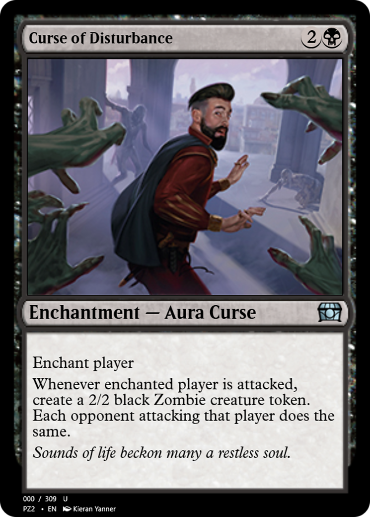 Curse of Disturbance (PZ2-65743) -  Foil