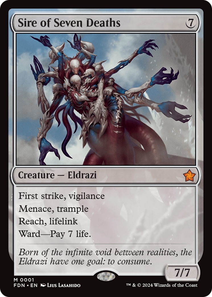 Sire of Seven Deaths (FDN-001) -  Foil