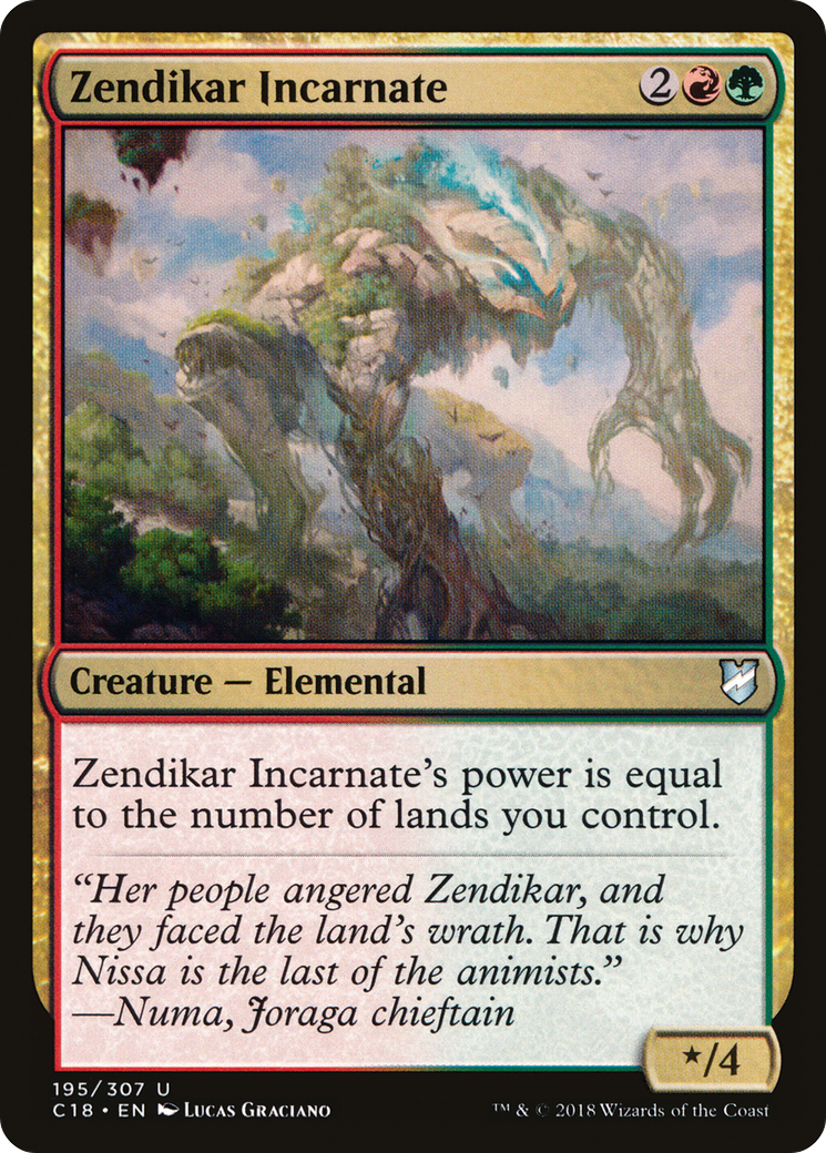 Zendikar Incarnate (C18-195) -