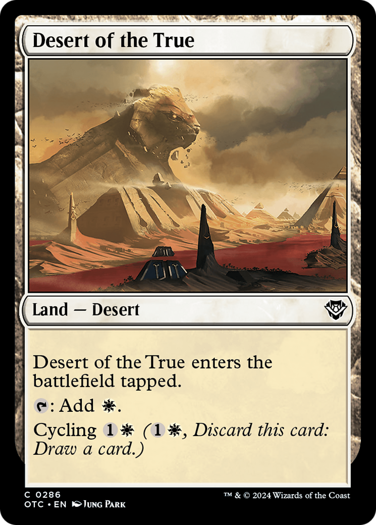 Desert of the True (OTC-286) -