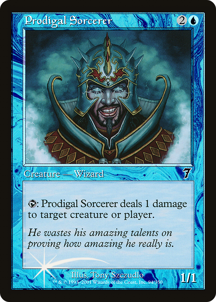 Prodigal Sorcerer (7ED-94★) -  Foil