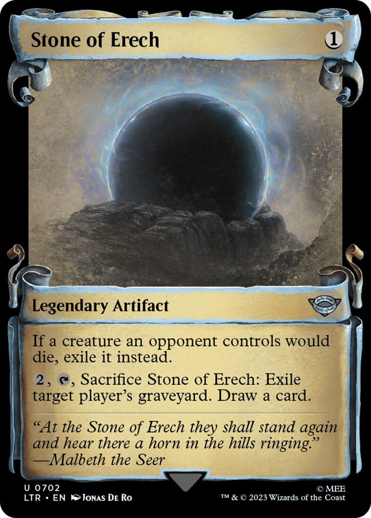 Stone of Erech (LTR-702) - : (Showcase) Foil