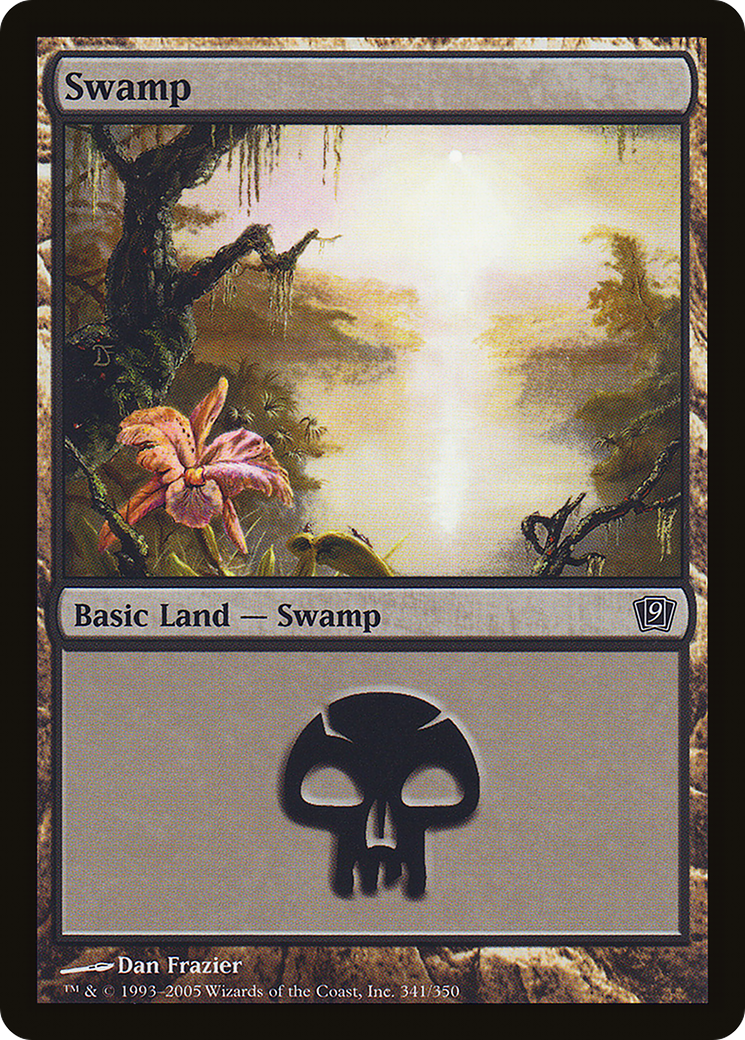 Swamp (9ED-341★) -  Foil