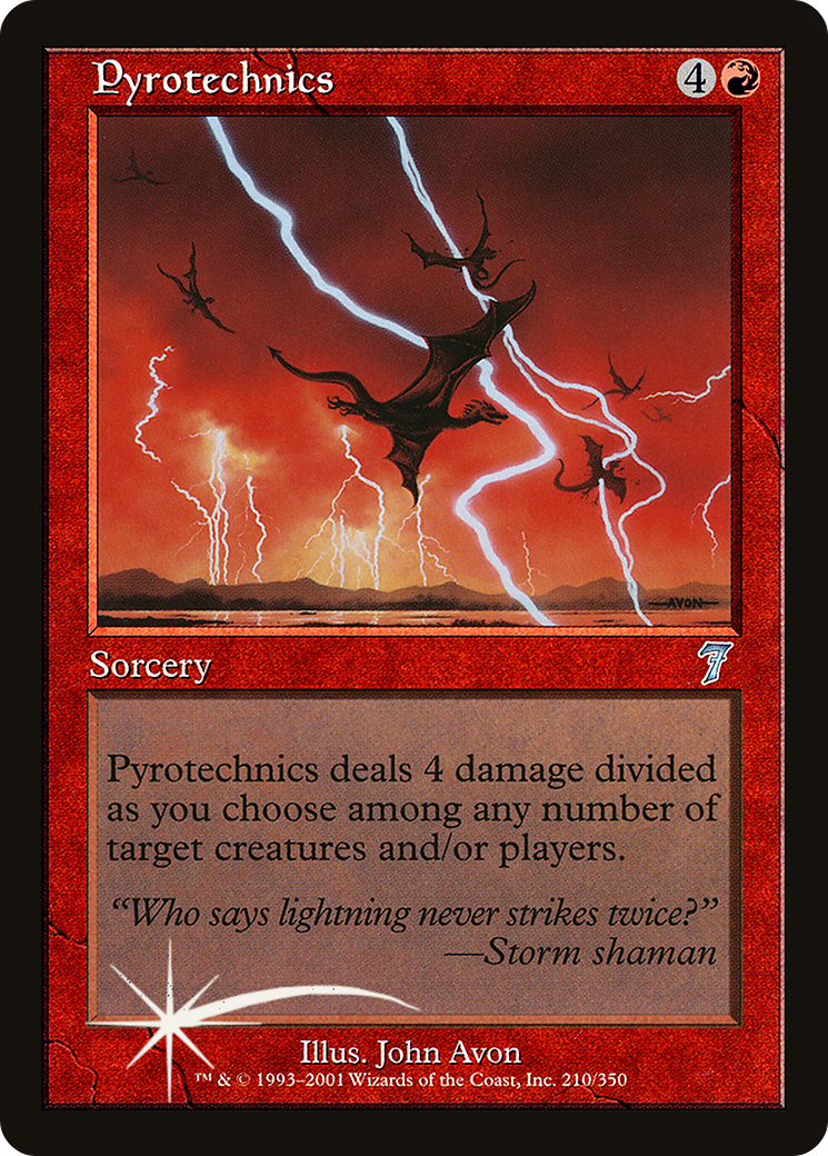 Pyrotechnics (7ED-210★) -  Foil