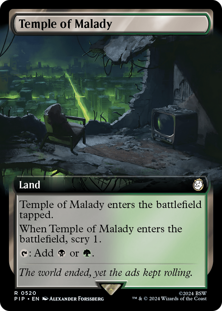 Temple of Malady (PIP-520) - : (Extended Art)