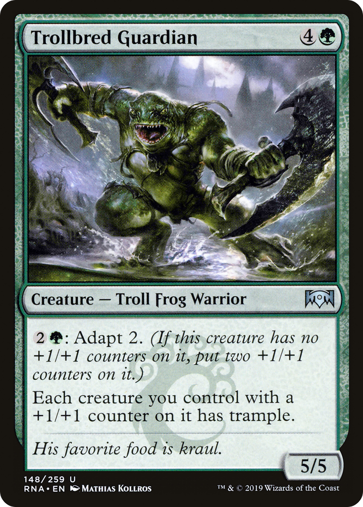 Trollbred Guardian (RNA-148) -  Foil