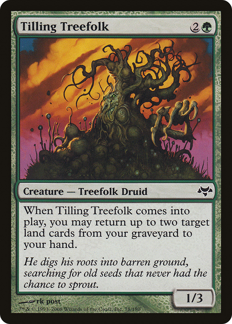 Tilling Treefolk (EVE-078) -  Foil