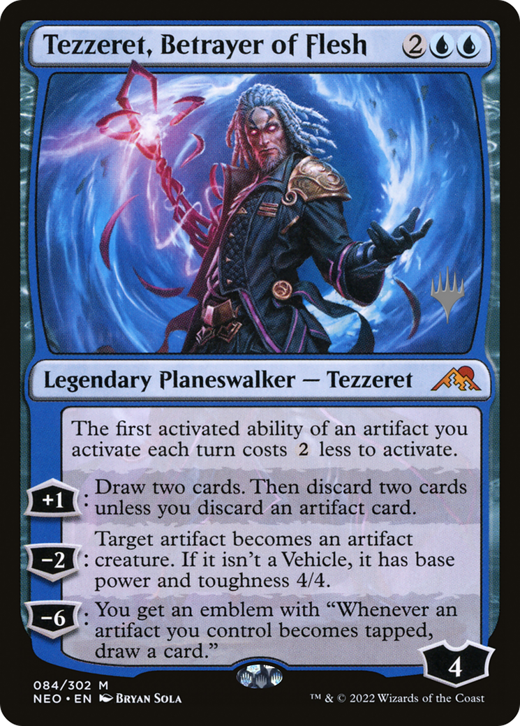 Tezzeret, Betrayer of Flesh (PPNEO-84P) -  Foil