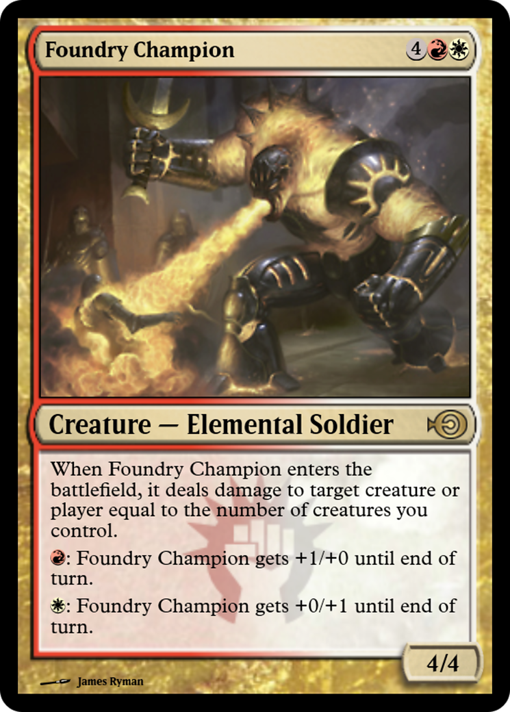 Foundry Champion (PRM-47993) -  Foil