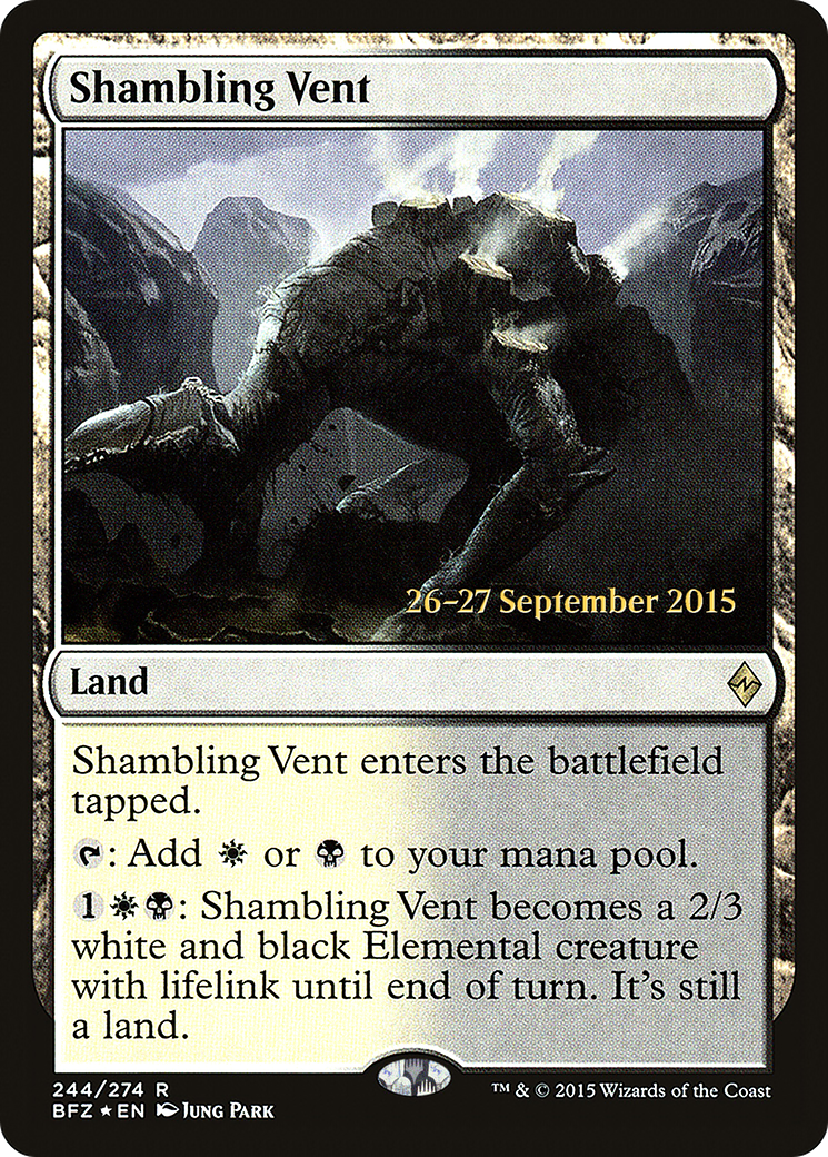 Shambling Vent (PRE-244S) -  Foil