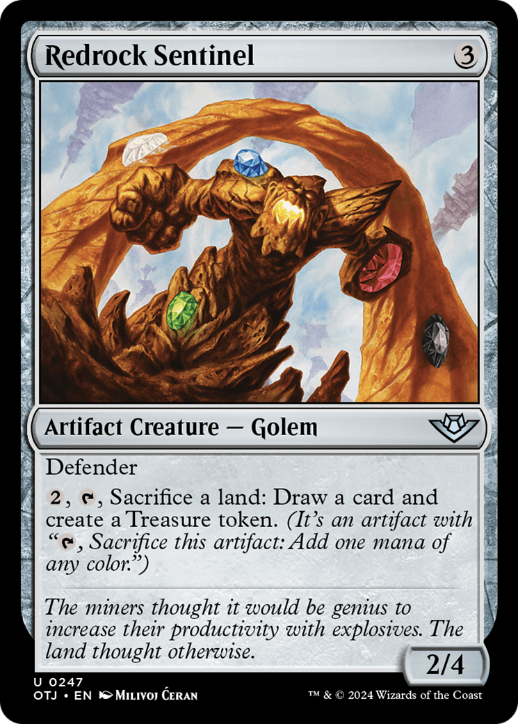 Redrock Sentinel (OTJ-247) -  Foil