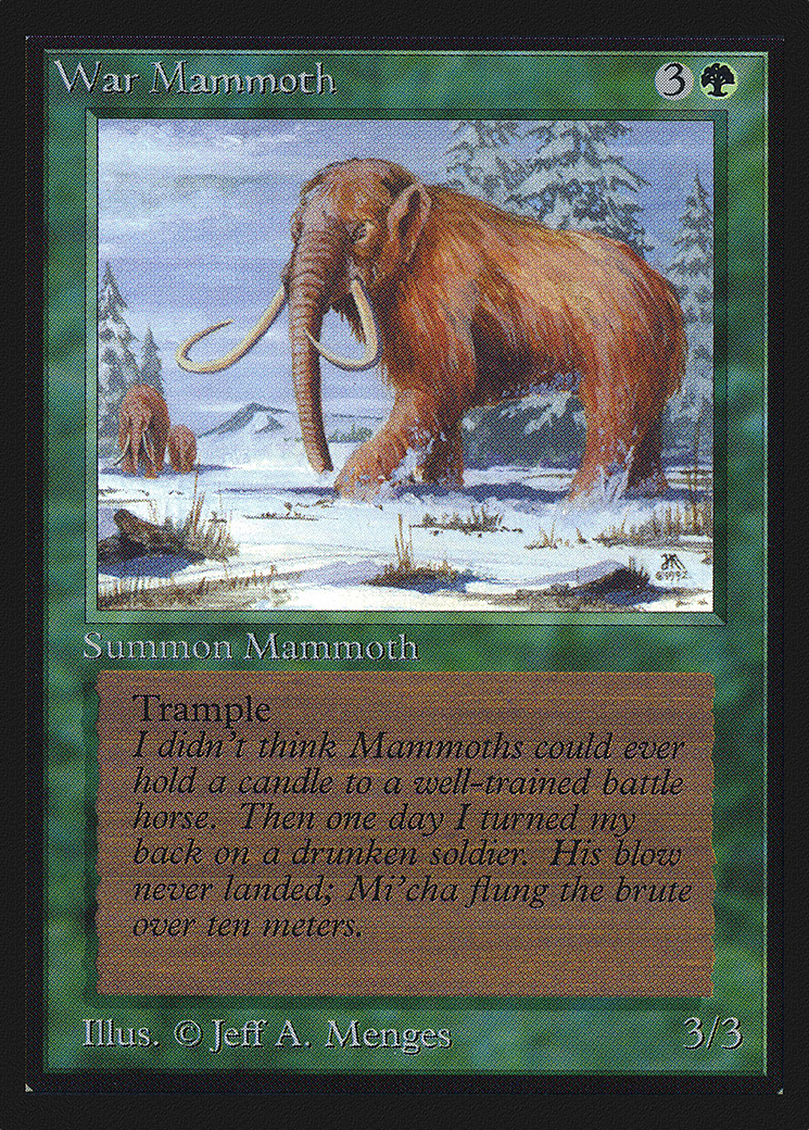 War Mammoth (IED-228) -