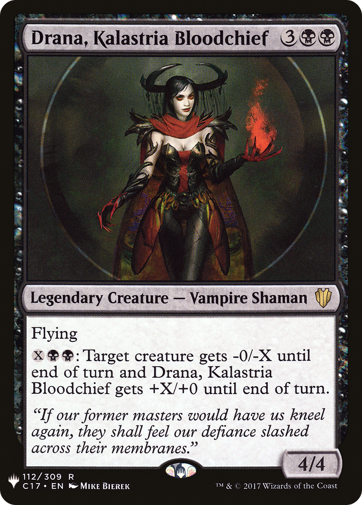 Drana, Kalastria Bloodchief (LIST-C17-112) -