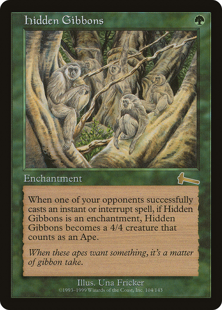 Hidden Gibbons (ULG-104) -  Foil