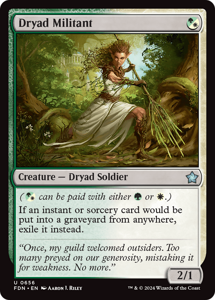 Dryad Militant (FDN-656) -