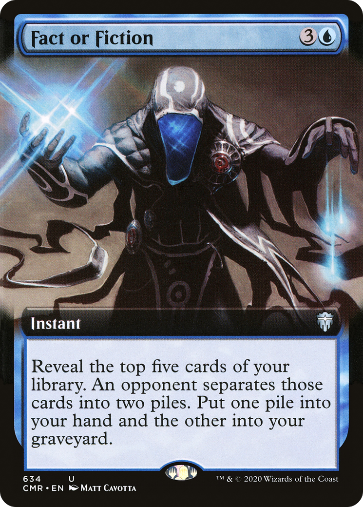 Fact or Fiction (CMR-634) - : (Extended Art) Foil