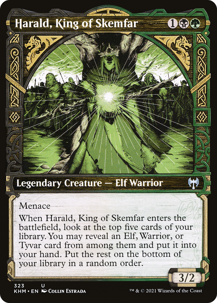 Harald, King of Skemfar (KHM-323) - : (Showcase) Foil