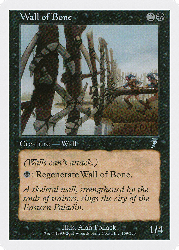 Wall of Bone (7ED-169) -