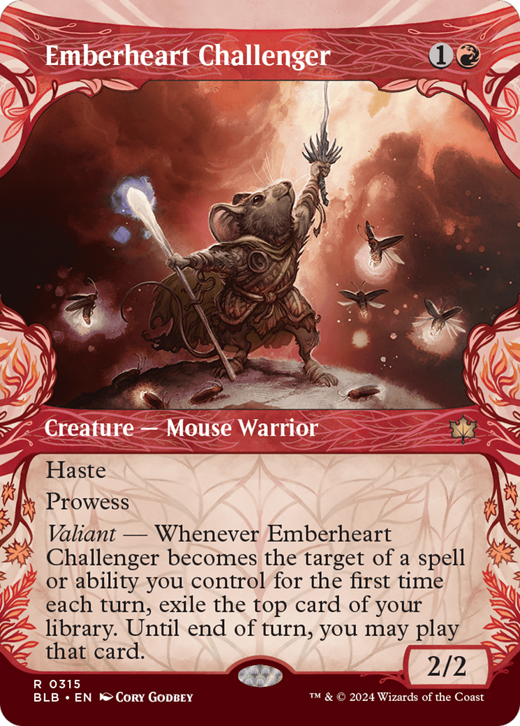 Emberheart Challenger (BLB-315) - : (Showcase) Foil