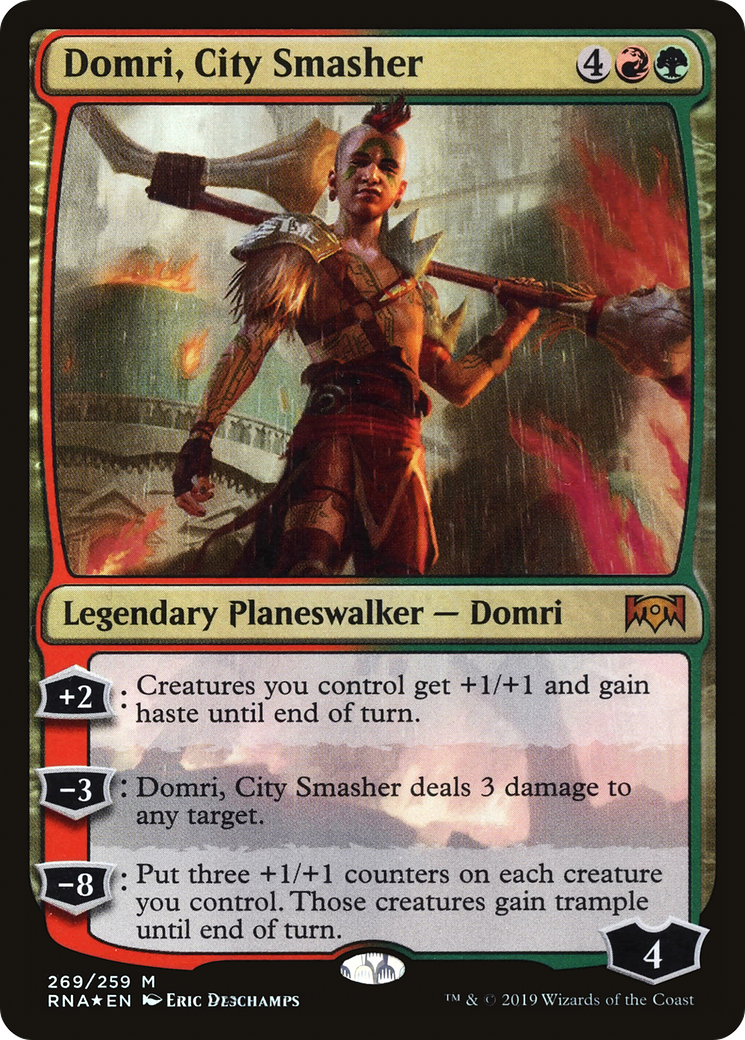 Domri, City Smasher (RNA-269) -  Foil