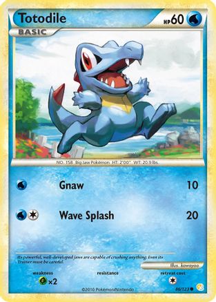 Totodile 86/123 -