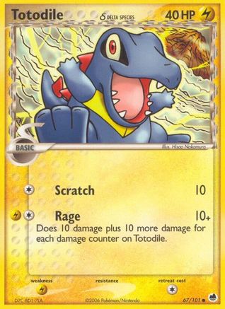 Totodile (Delta Species) 67/101 -