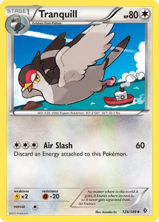 Tranquill 124/149 - Reverse Holofoil