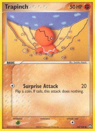 Trapinch 68/108 - Reverse Holofoil