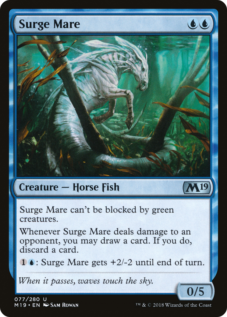 Surge Mare (M19-077) -  Foil