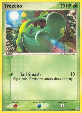 Treecko 70/106 - Reverse Holofoil