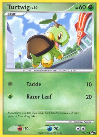 Turtwig 17/17 - Holofoil