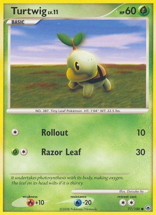 Turtwig (77) 77/100 -