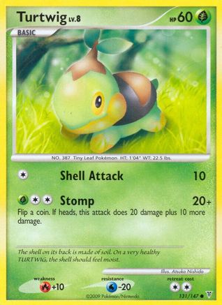 Turtwig 131/147 - Reverse Holofoil