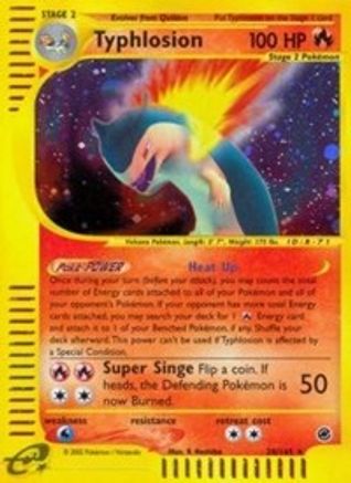 Typhlosion (28) 28/165 - Reverse Holofoil