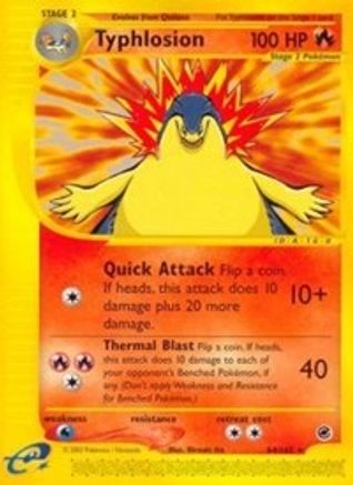 Typhlosion (64) 64/165 - Reverse Holofoil