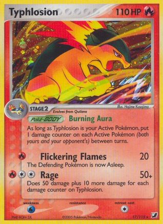 Typhlosion 17/115 - Reverse Holofoil