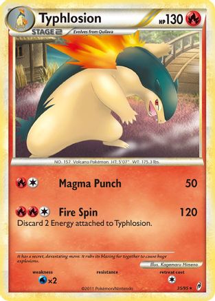 Typhlosion 35/95 -